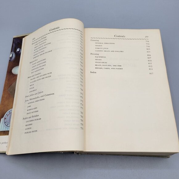 1951 The New Fannie Farmer Boston Cooking School Cook Book Hardcover - Picture 11 of 15